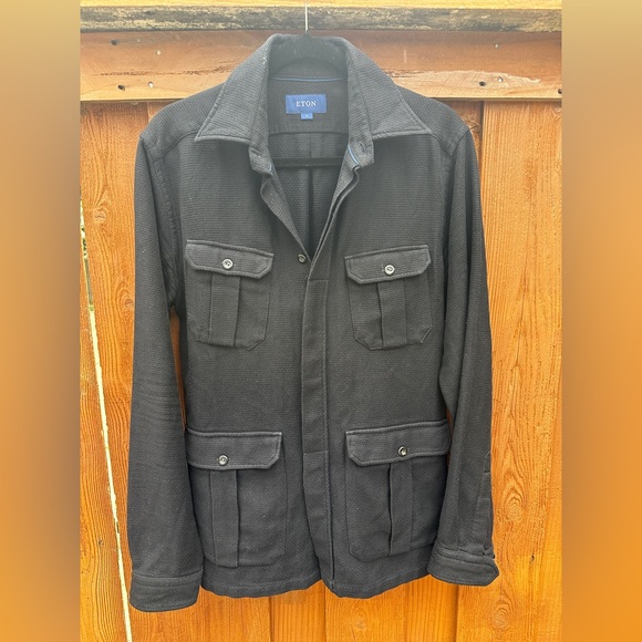 Eton shirt jacket shacket - Picture 1 of 5